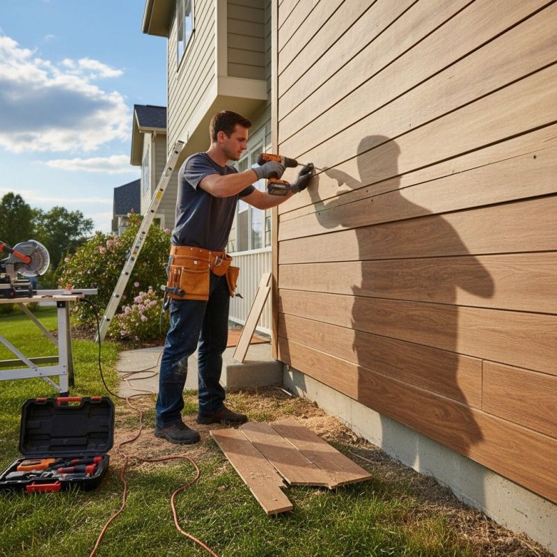 Corrugated Siding Installation